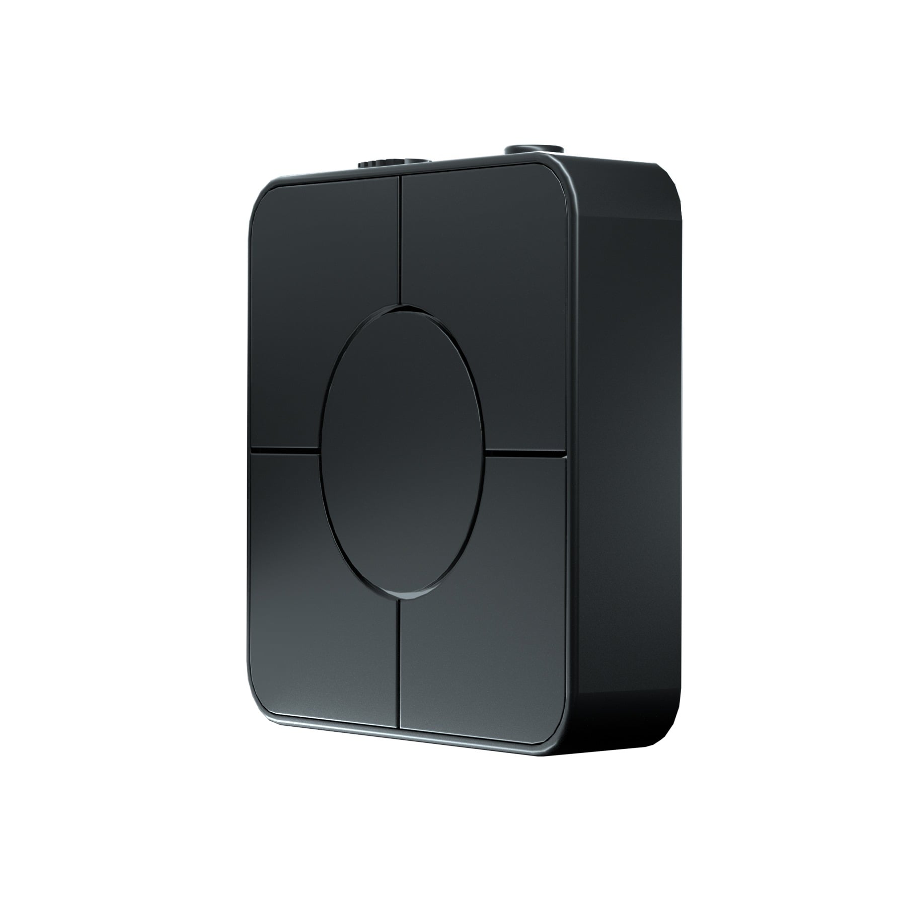 Bluetooth 3.5 mm-es vezeték nélküli adó/vevő audio adapter beépített mikrofonnal, audio-streaming (KN326) AUX-2