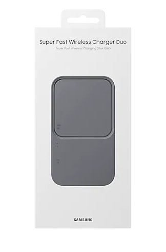 Samsung EP-P5400TBE Duo Pad vezeték nélküli Qi töltőállomás + adapter fekete-1