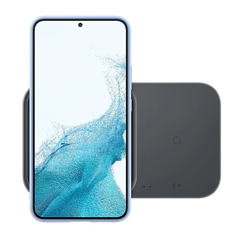 Samsung EP-P5400TBE Duo Pad vezeték nélküli Qi töltőállomás + adapter fekete-4