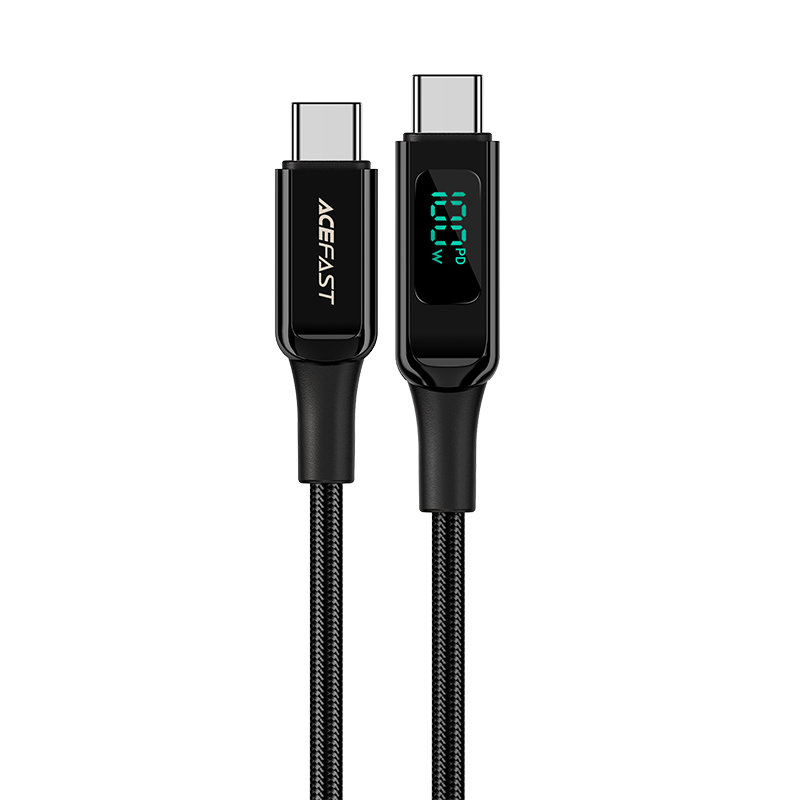 Acefast C6-03 kábel USB Type C - USB Type C 2m 100W (20V / 5A) fekete-0