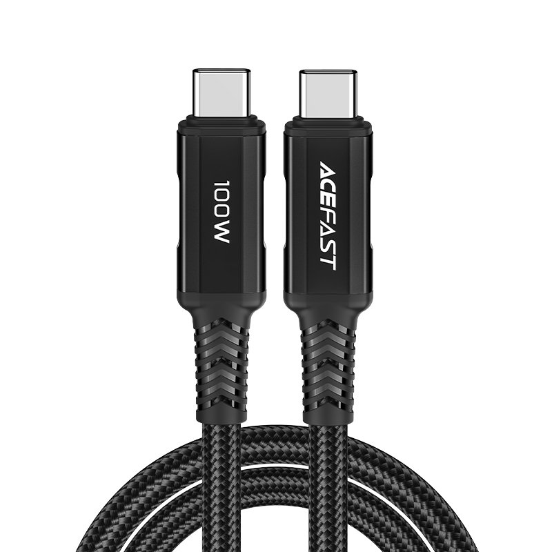Acefast C4-03  kábel USB Type C - USB Type C 2m 100W (20V / 5A) fekete-0