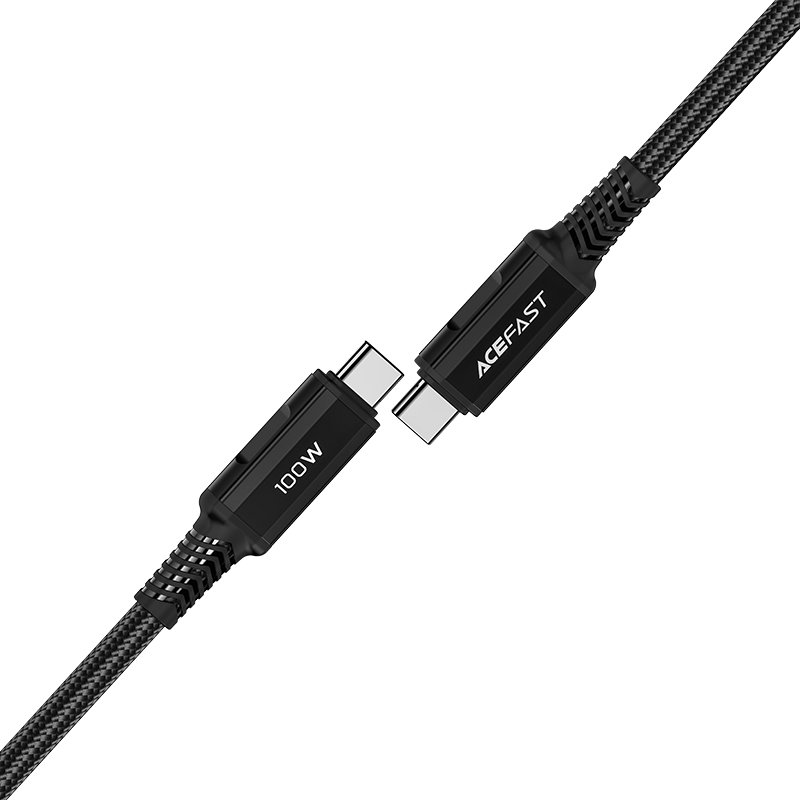 Acefast C4-03  kábel USB Type C - USB Type C 2m 100W (20V / 5A) fekete-1