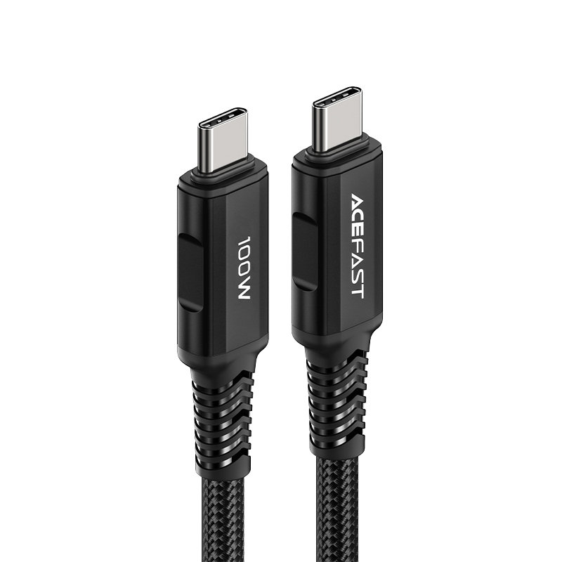 Acefast C4-03  kábel USB Type C - USB Type C 2m 100W (20V / 5A) fekete-4
