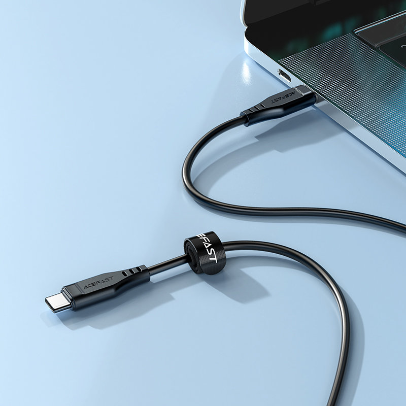 Acefast C3-03 USB Type C - USB Type C kábel 1,2m 60W (20V / 3A) fekete-3