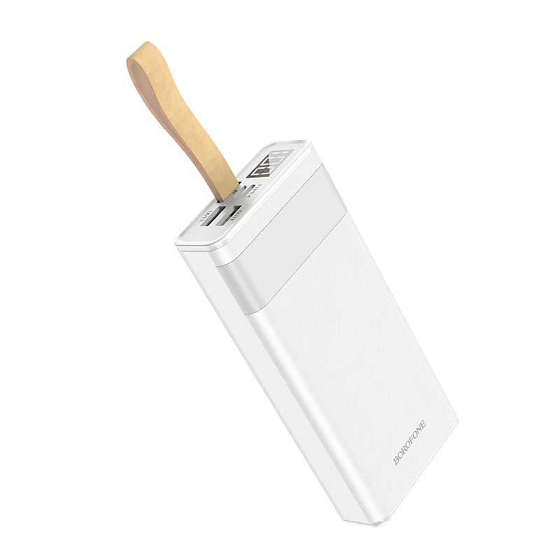 Borofone Coolmy BJ18 Powerbank 20000mAh 2XUSB fehér-4