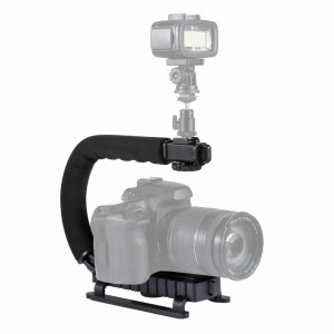 PULUZ U/C alakú fogantyú vakupapucs foglalattal (PU3005)