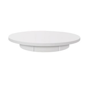 360 fokos termékforgató 42cm, távirányítóval, 100kg teherbírás fehér (DCA1271W)