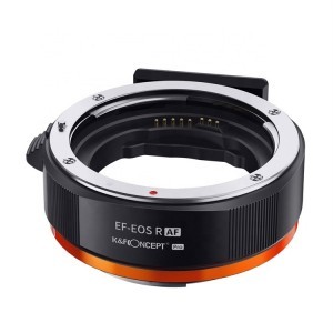 KF Concept Canon EF/EF-S bajonett adapter - Canon EOS R vázakra Autofocus támogatással (KF06.467)