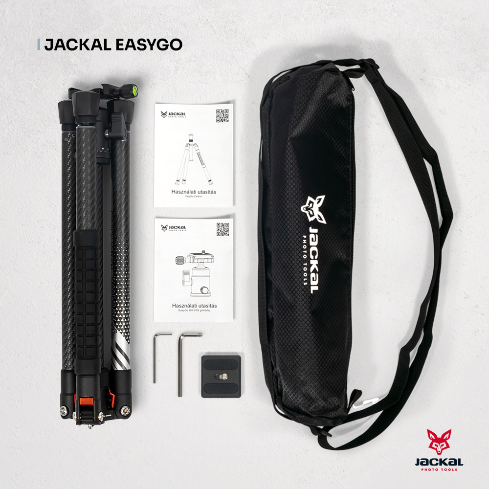 Jackal EasyGo Karbon fényképező állvány-7