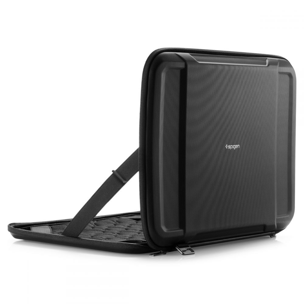 Spigen Rugged Armor Pouch Pro laptop tok 15''-16'' fekete (AFA04271) Macbook-hoz-2