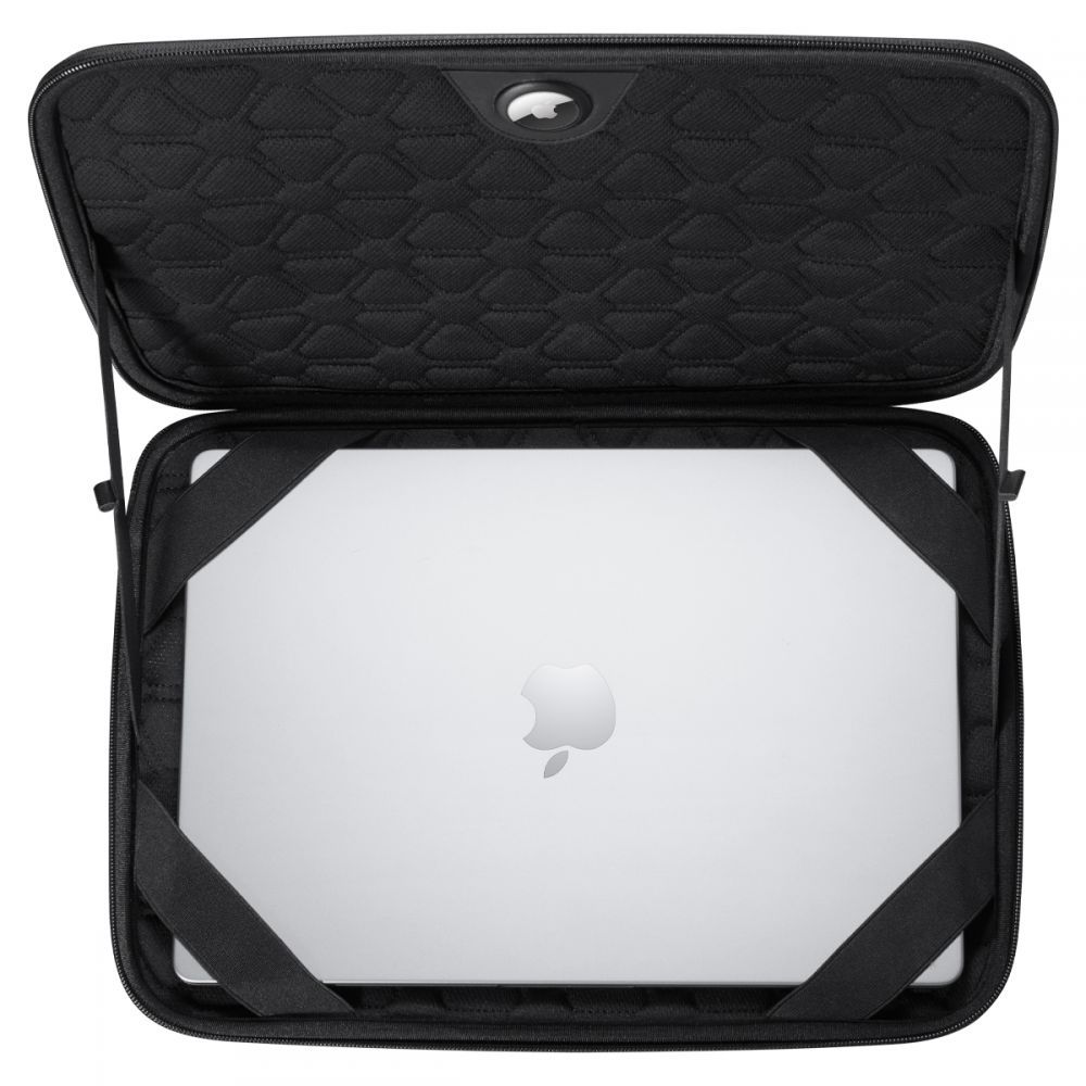 Spigen Rugged Armor Pouch Pro laptop tok 15''-16'' fekete (AFA04271) Macbook-hoz-5