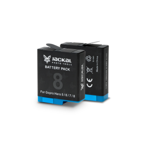Jackal GoPro AHDBT-801 utángyártott akkumulátor GoPro 5/6/7/8-hoz