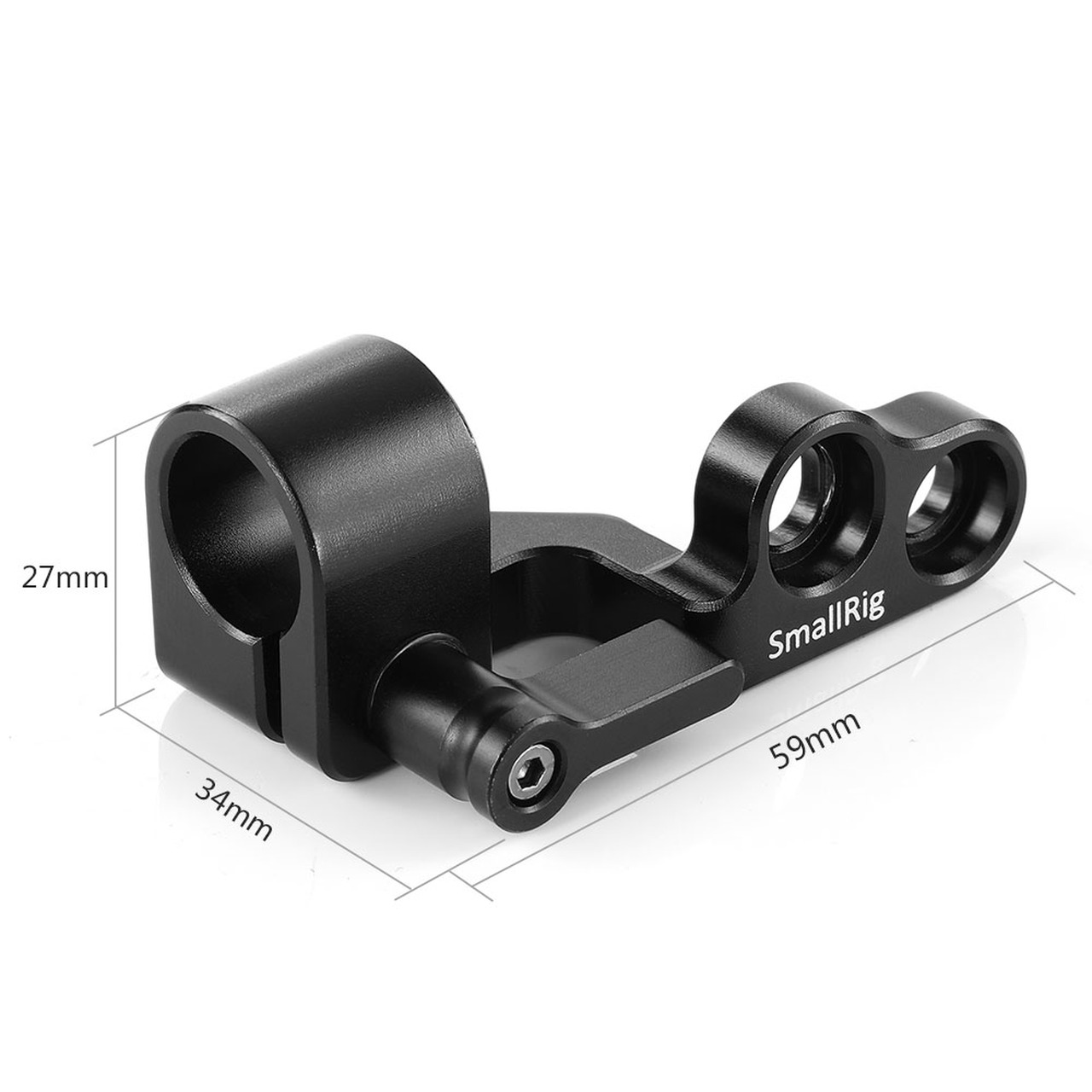 SmallRig 15mm Single Rod Clamp, rúdbilincs BMPCC 4K és 6K Camera Cage-hez (2279)-6