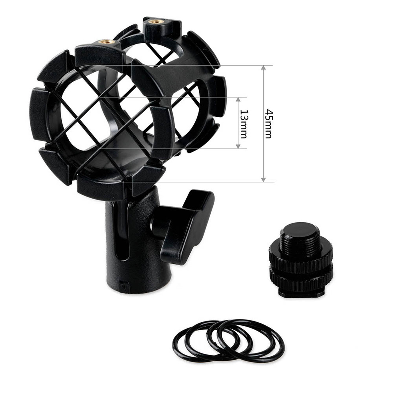 SmallRig Universal Microphone Shock Mount, univerzális mikrofontartó adapter (1859)-1