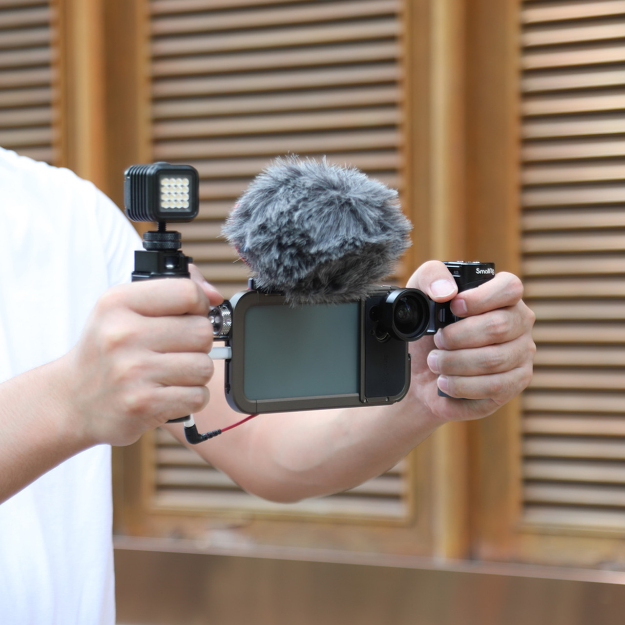 SmallRig Lightweight Side Handle, könnyű oldalsó fogantyú mobiltelefon Cage-hez (2772)-8