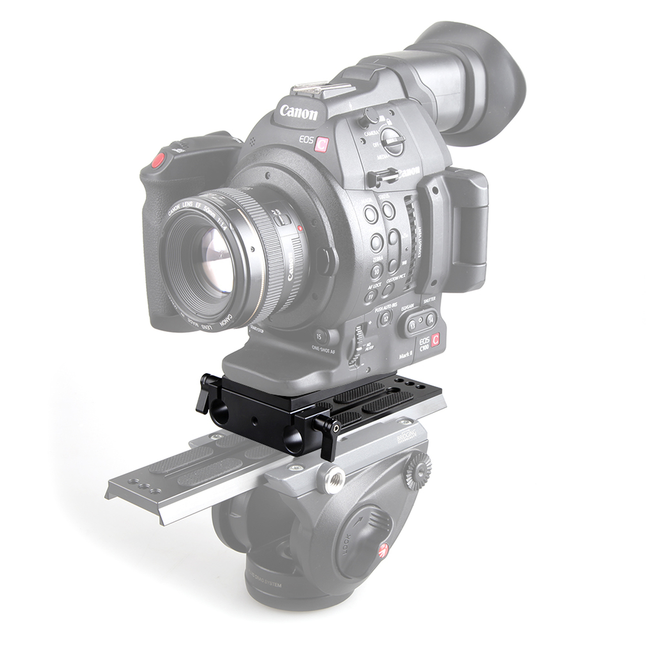 SmallRig Baseplate dupla 15mm rúdbilincs csatlakozással (1775)-3