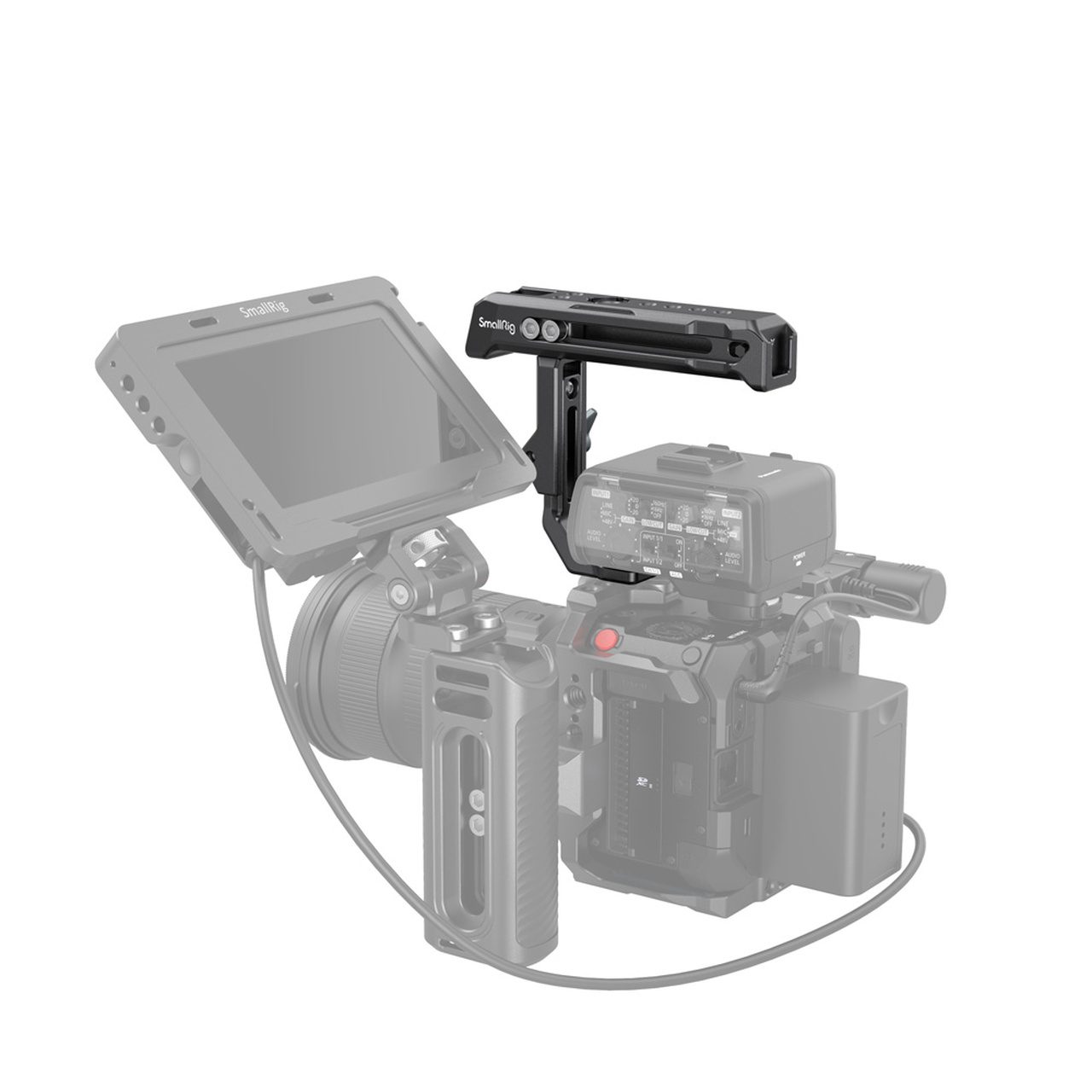 SmallRig felső fogantyú Sony XLR-K1M / K2M / K3M és Panasonic DMW-XLR1 Adapter számára (3082)-0