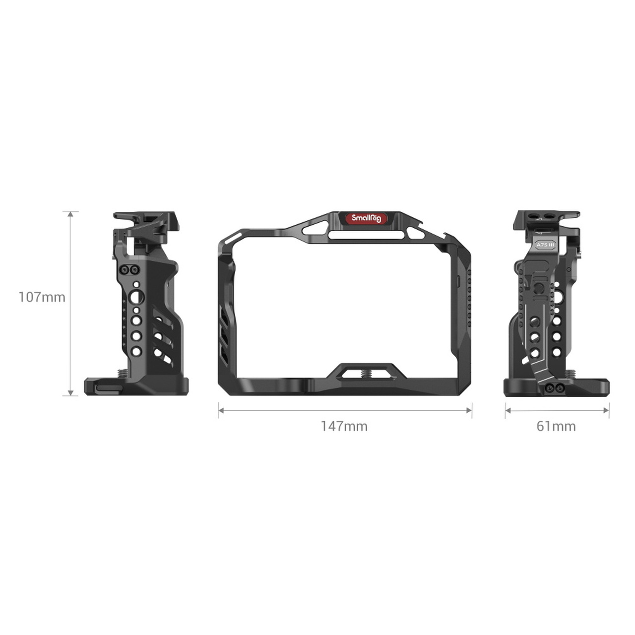SmallRig Camera Cage Sony Alpha 7S III fényképezőgéphez (3065)-7