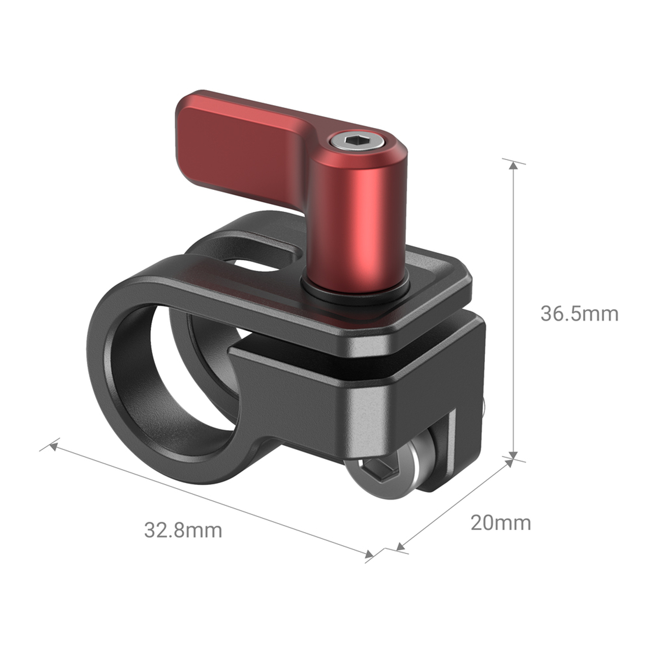 SmallRig 12mm/15mm Single Rod Clamp, rúdbilincs BMPCC 6K Pro Cage-hez (3276)-4