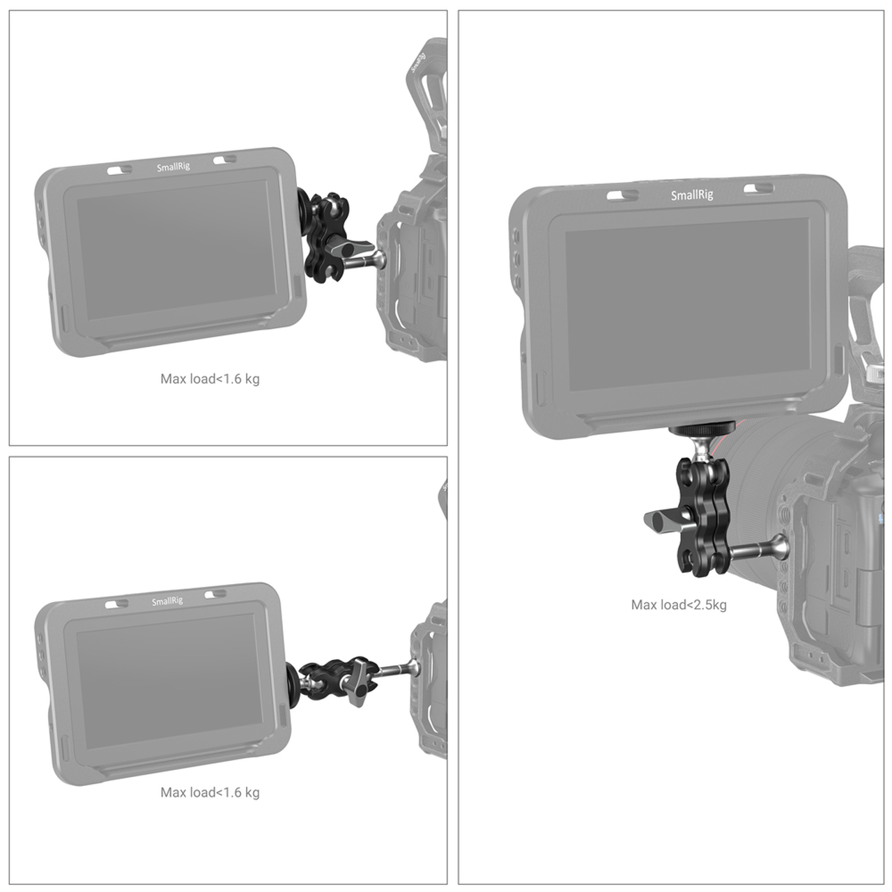 SmallRig Mini Magic Arm univerzális gömbfejjel (3238)-4