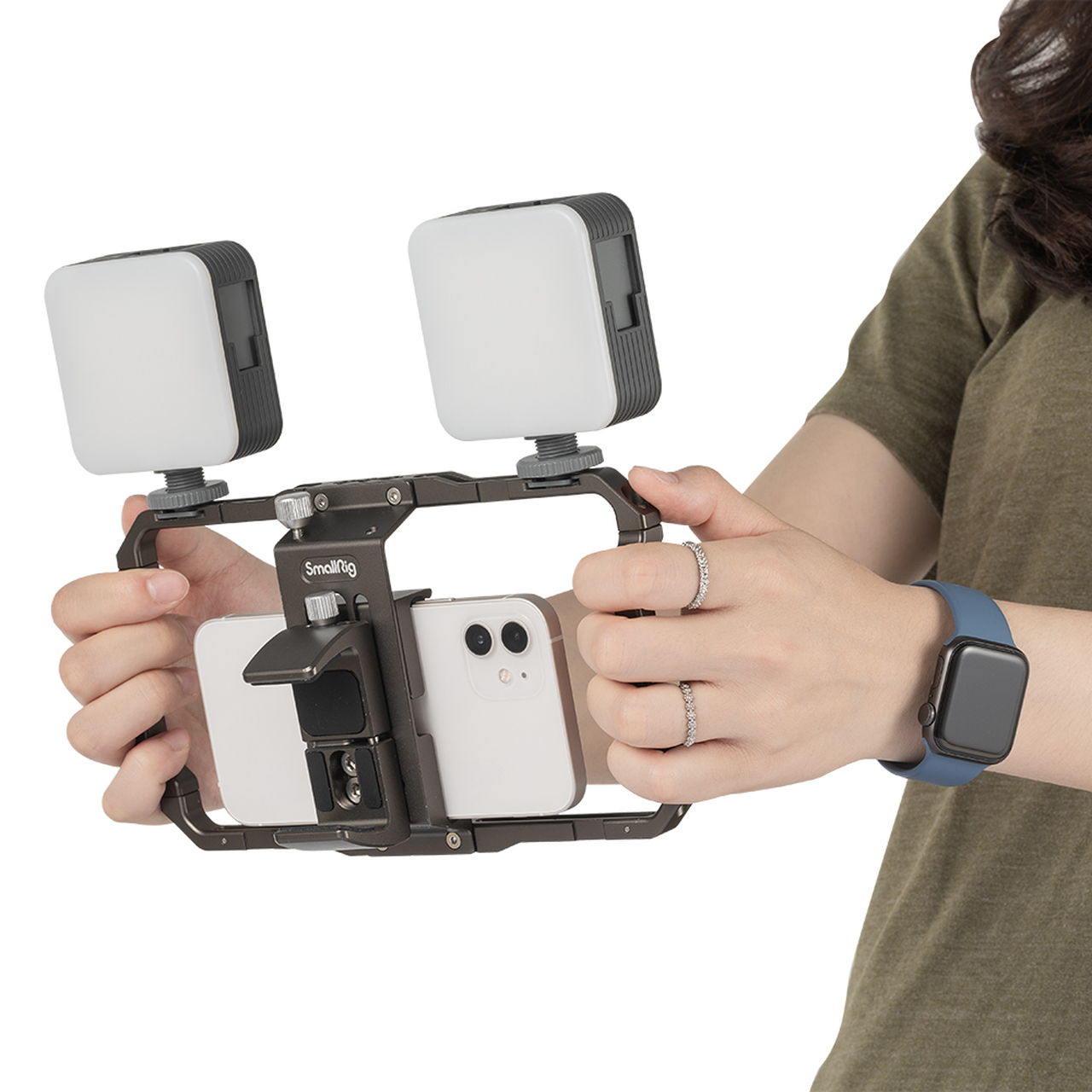 SmallRig x Simorr P96 Video LED lámpa, világítás (3286B)-15