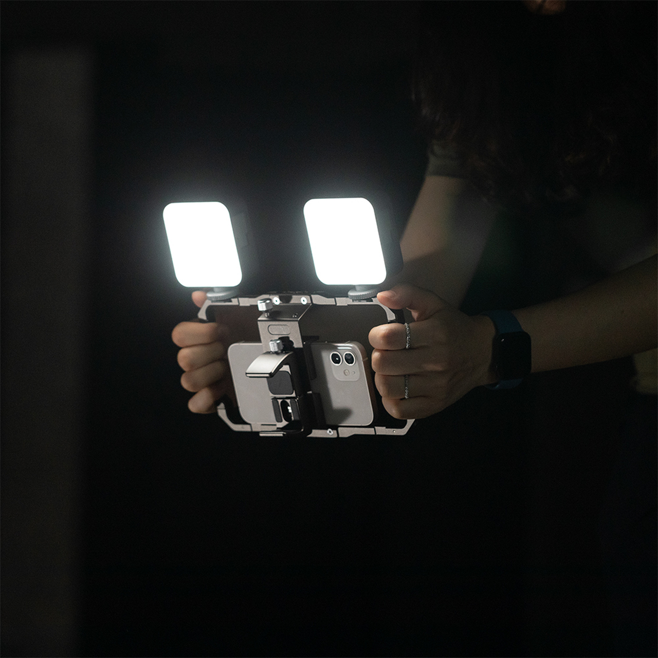 SmallRig x Simorr P96 Video LED lámpa, világítás (3286B)-12