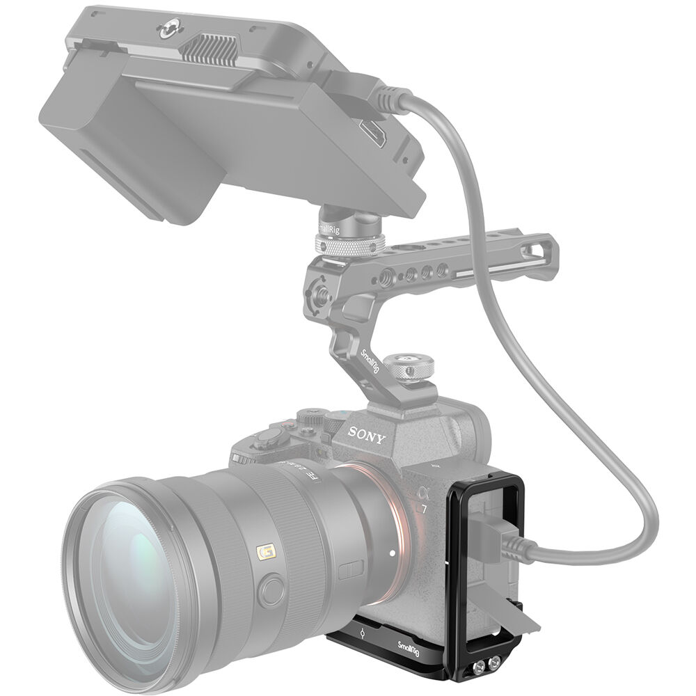 SmallRig L-Bracket, L-konzol Sony Alpha 7 IV/7S III/1 fényképezőgépekhez (3660)-4