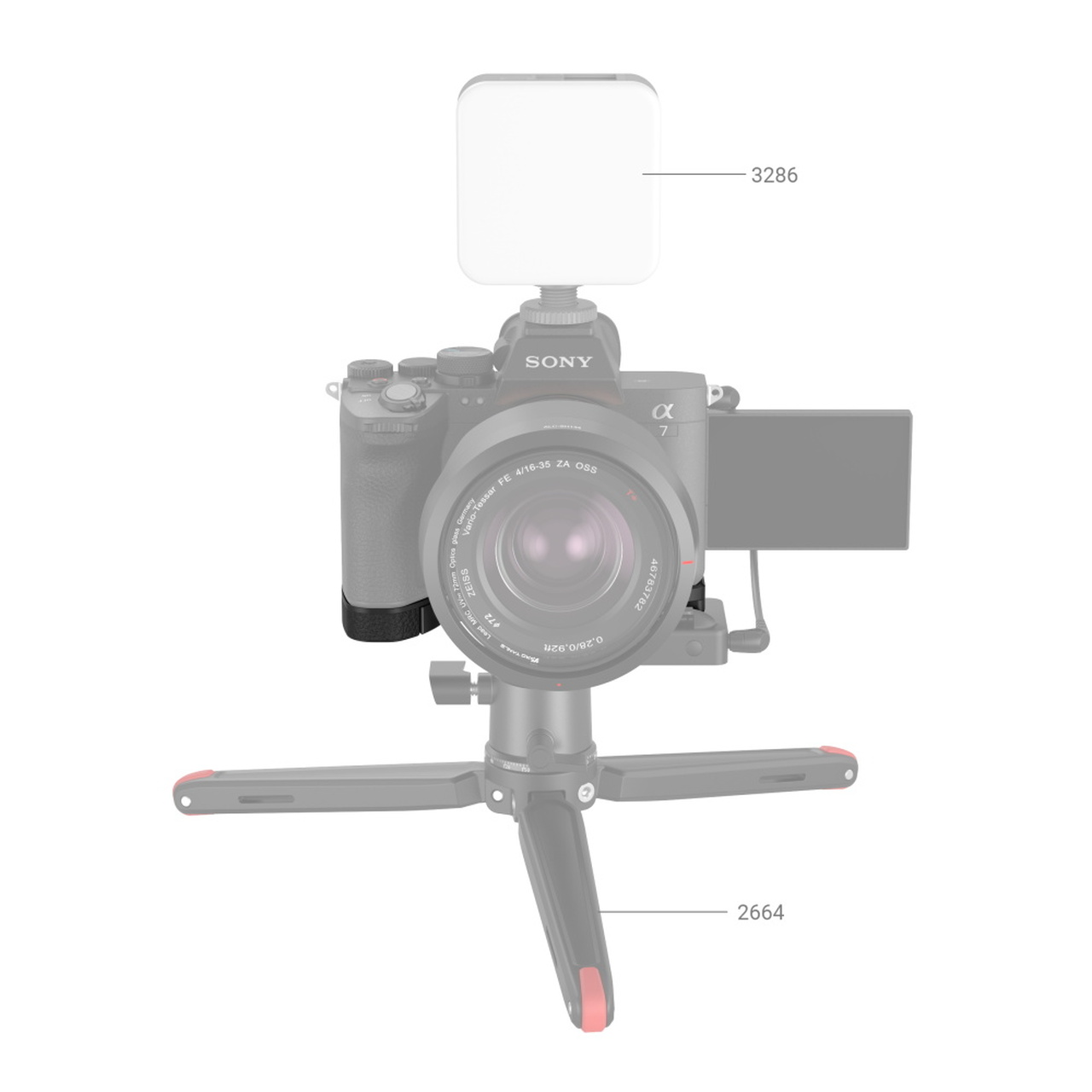 SmallRig Baseplate Sony Alpha 7 IV fényképezőgéphez (3666)-1
