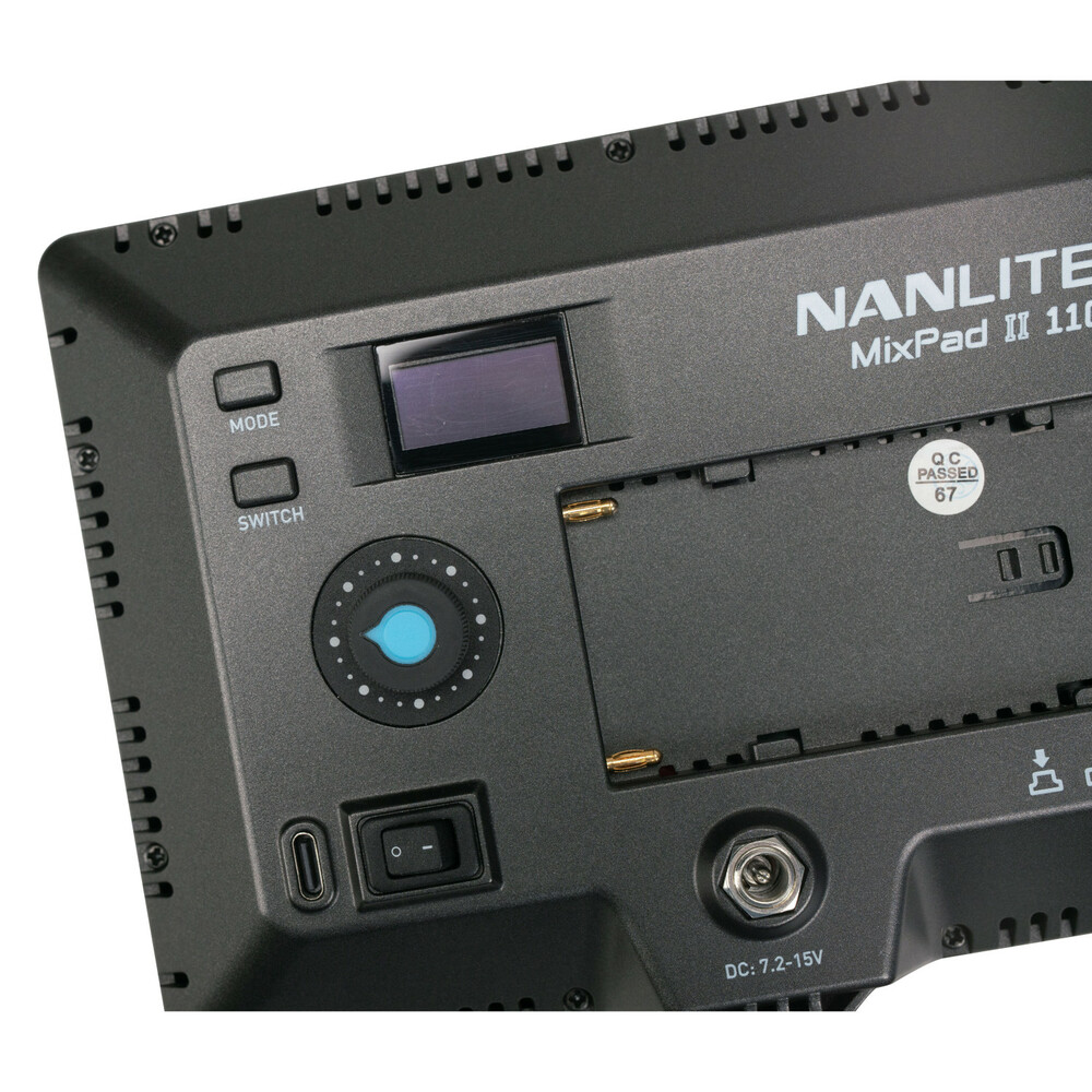Nanlite MixPad II 11C RGB LED lámpa tápegységgel-7