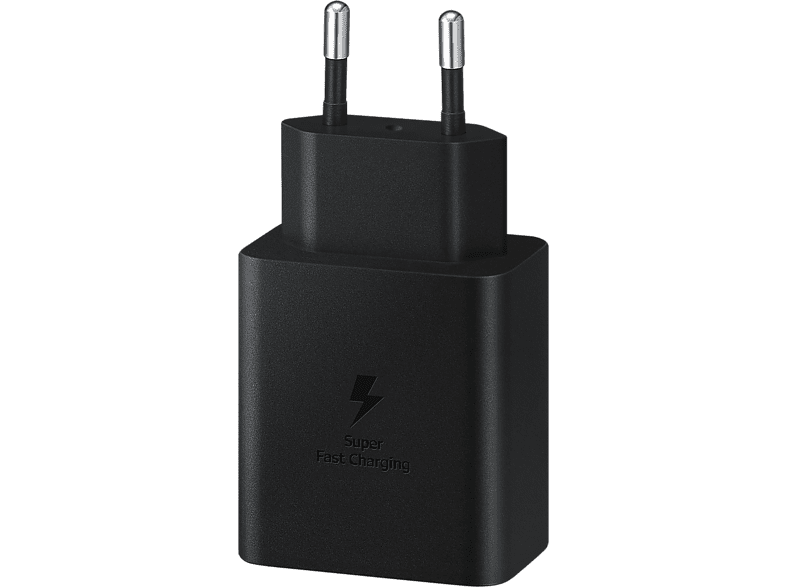 Samsung 45W Type-C(PD) hálózati töltő adapter fekete + USB-C töltőkábel gyári (EP-T4510XBE)-1