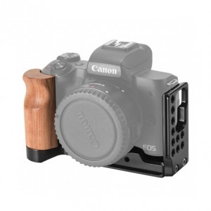 SmallRig L-Bracket, L-konzol fa markolattal Canon EOS M50 fényképezőgéphez (LCC2387)
