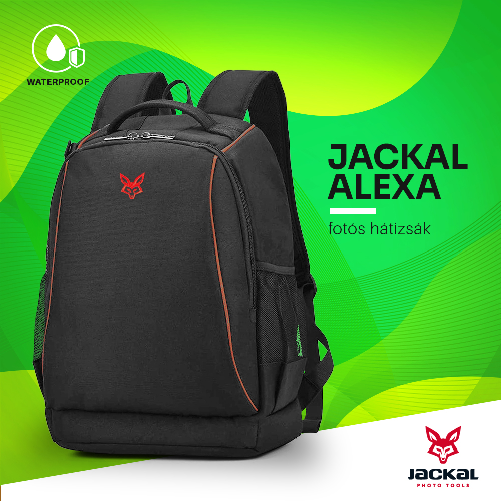Jackal Alexa fotós hátizsák, hátitáska-0