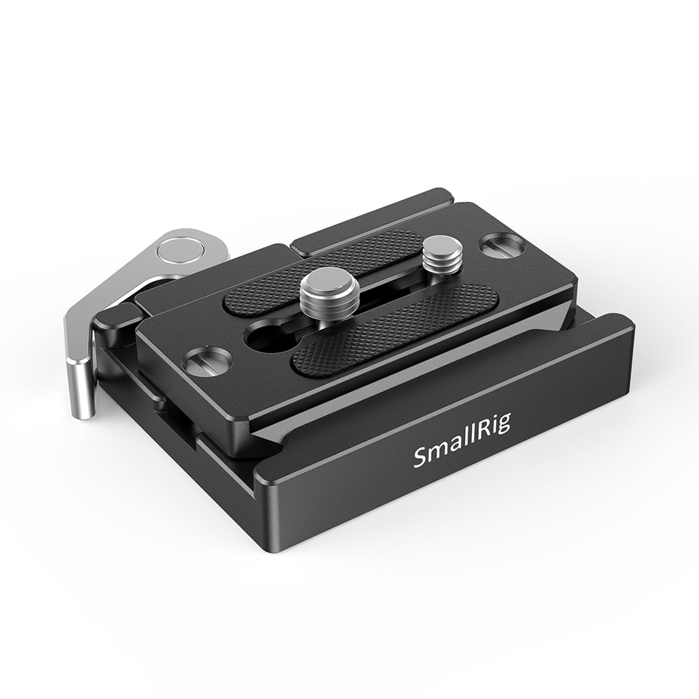 SmallRig Quick Release Clamp and Plate, gyorskioldó bilincs és lemez (Arca-típussal kompatibilis) (2144B)-0
