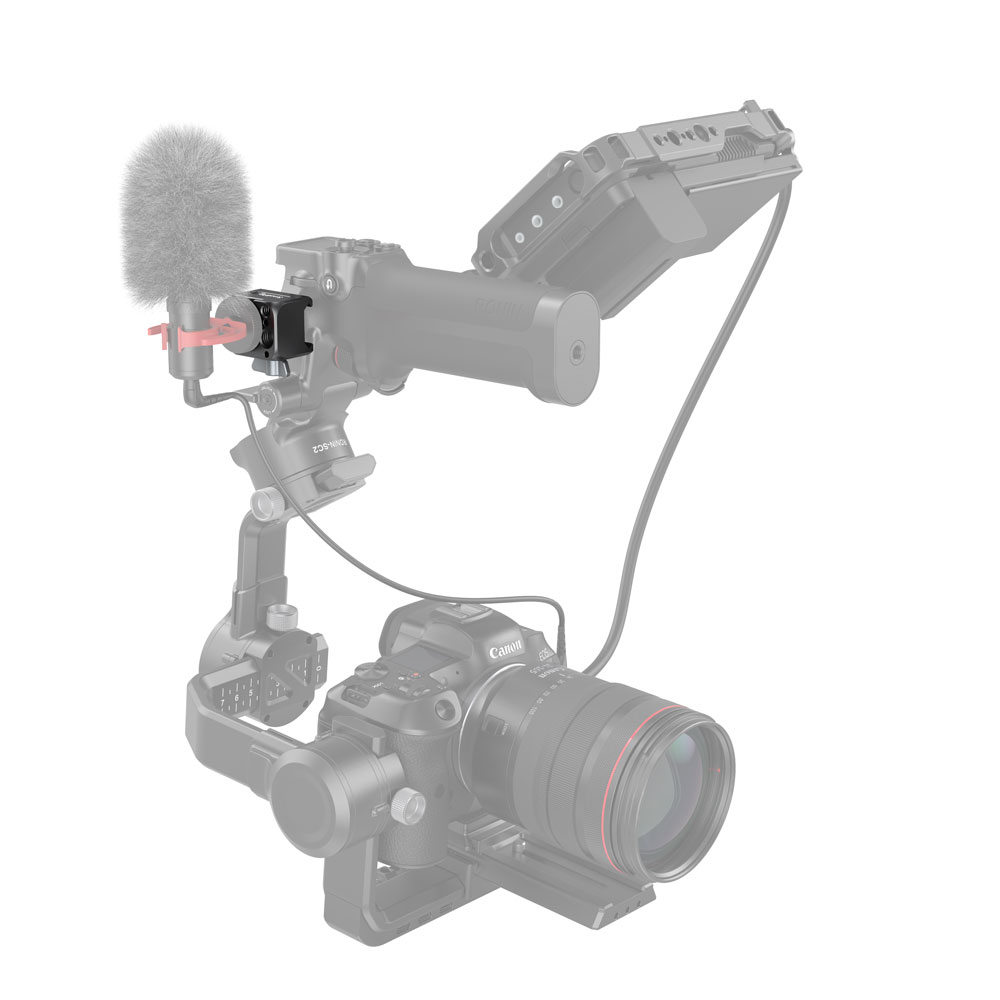 SmallRig NATO Clamp Accessory Mount, bilincstartó, tartozéktartó DJI RS 2 / RSC 2 / RS 3 / RS 3 Pro stabilizátorokhoz (3025)-8
