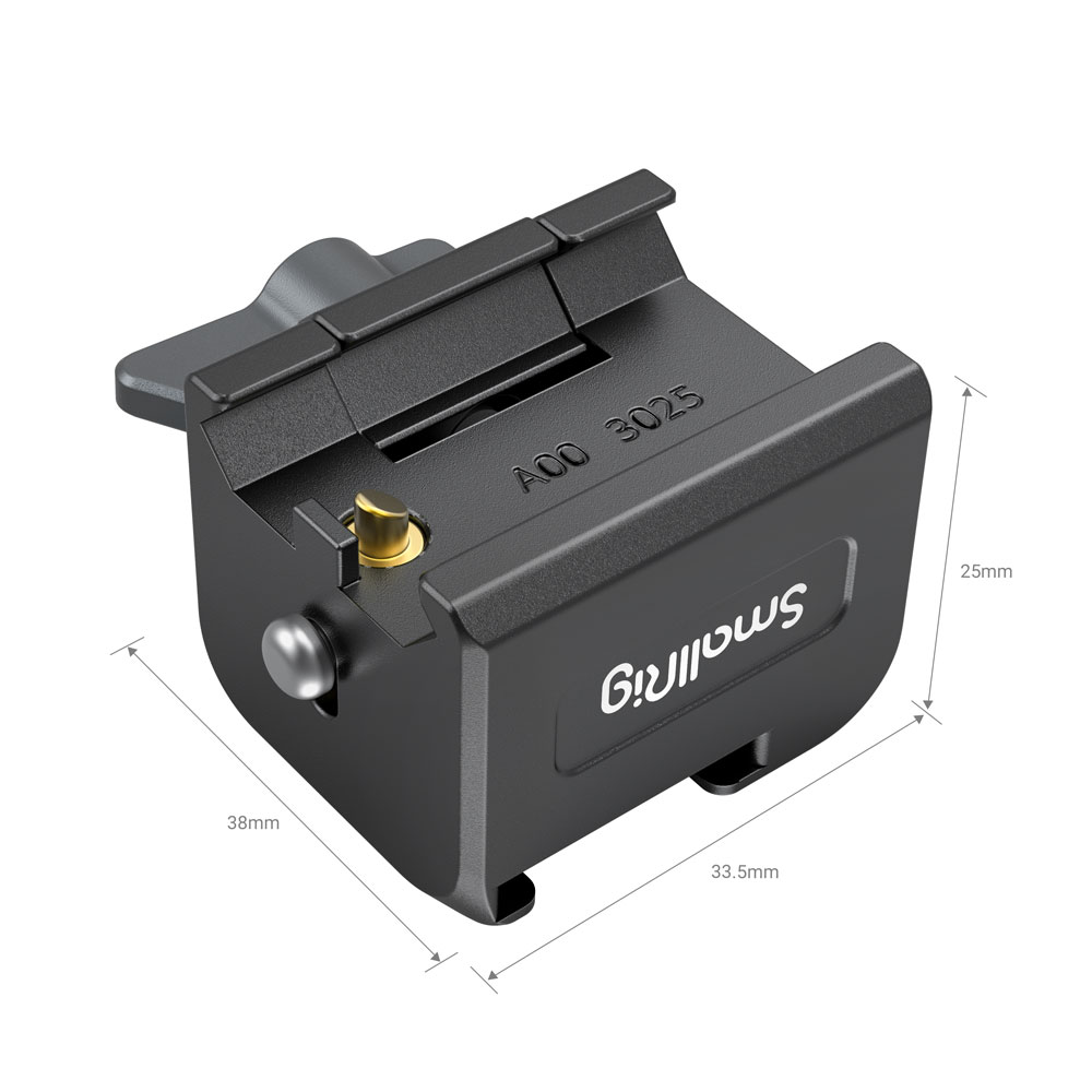 SmallRig NATO Clamp Accessory Mount, bilincstartó, tartozéktartó DJI RS 2 / RSC 2 / RS 3 / RS 3 Pro stabilizátorokhoz (3025)-5