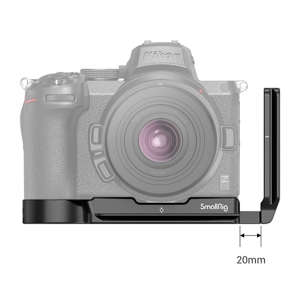 SmallRig L-Bracket, L-konzol Nikon Z5/Z6/Z7/Z6 II/Z7 II kamerákhoz (2947)-5