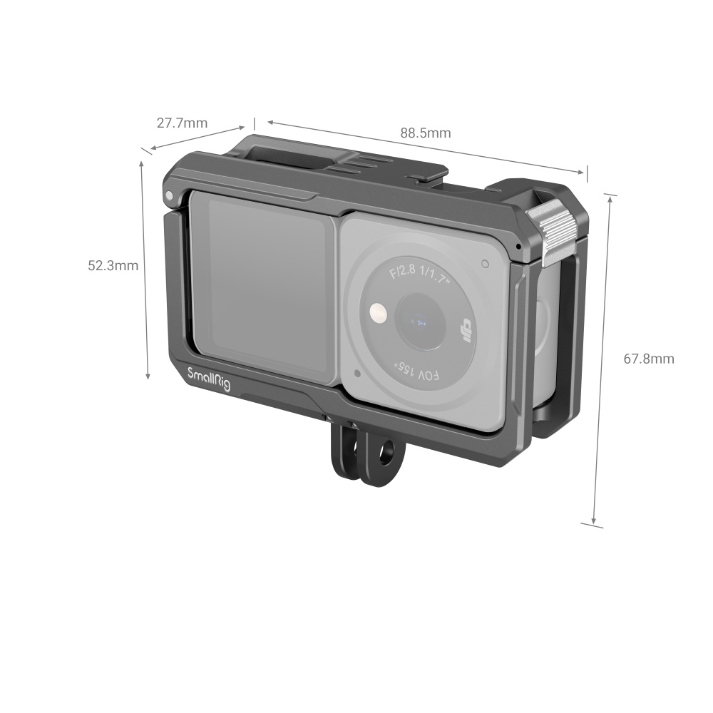 SmallRig Camera Cage DJI Action 2 akciókamerához (3661)-2