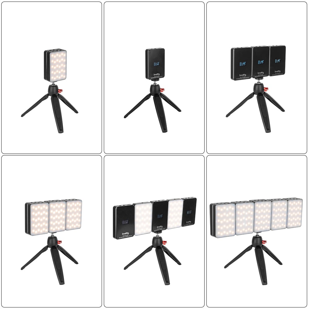 SmallRig RM75 RGB mágneses Smart LED lámpa (3290)-11