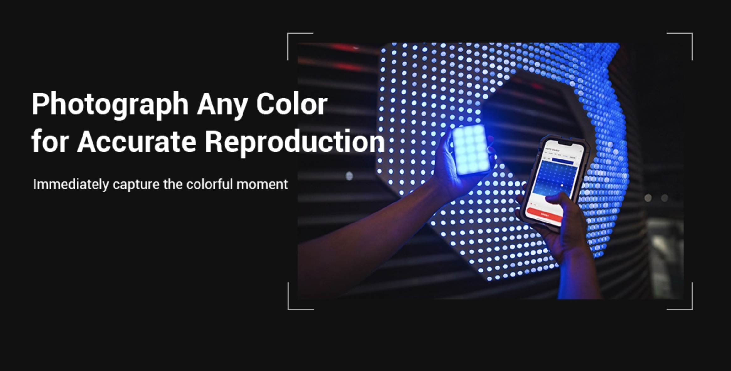 SmallRig RM75 RGB mágneses Smart LED lámpa (3290)-7