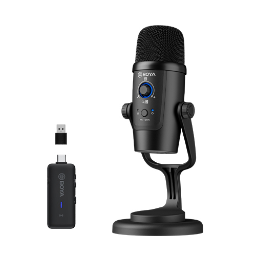 Boya BY-PM500W vezetékes/vezeték nélküli USB mikrofon-0