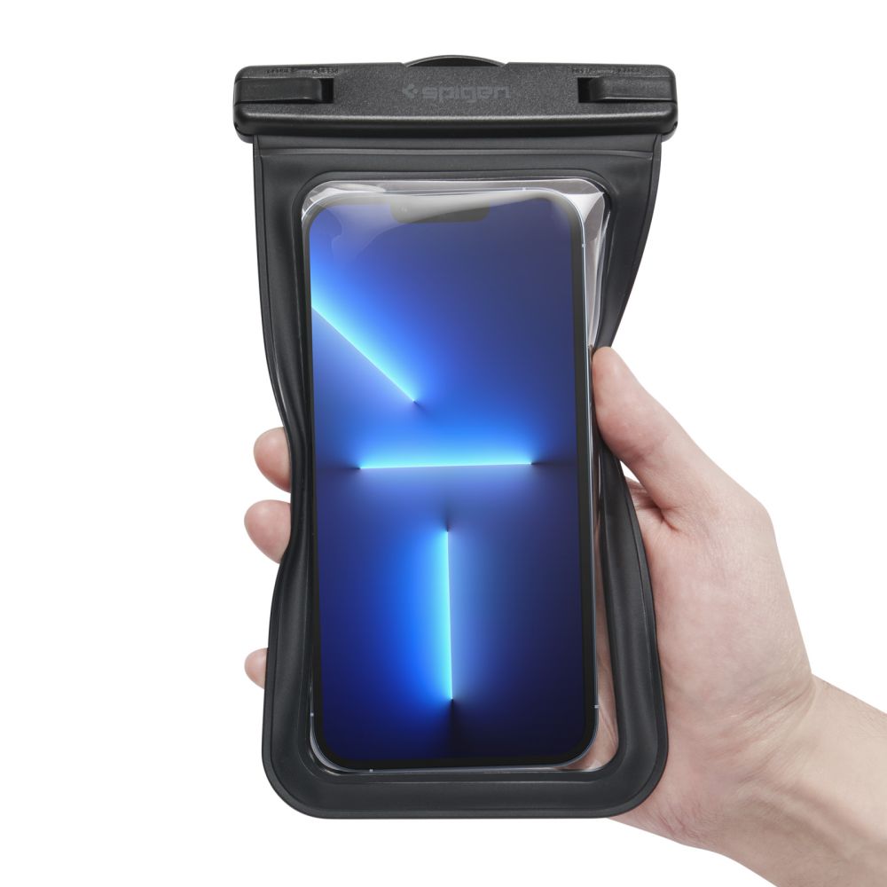 Spigen A601 vízálló univerzális  telefontok fekete-2