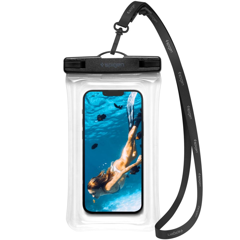 Spigen A610 vízálló lebegő univerzális  telefontok crystal clear-0