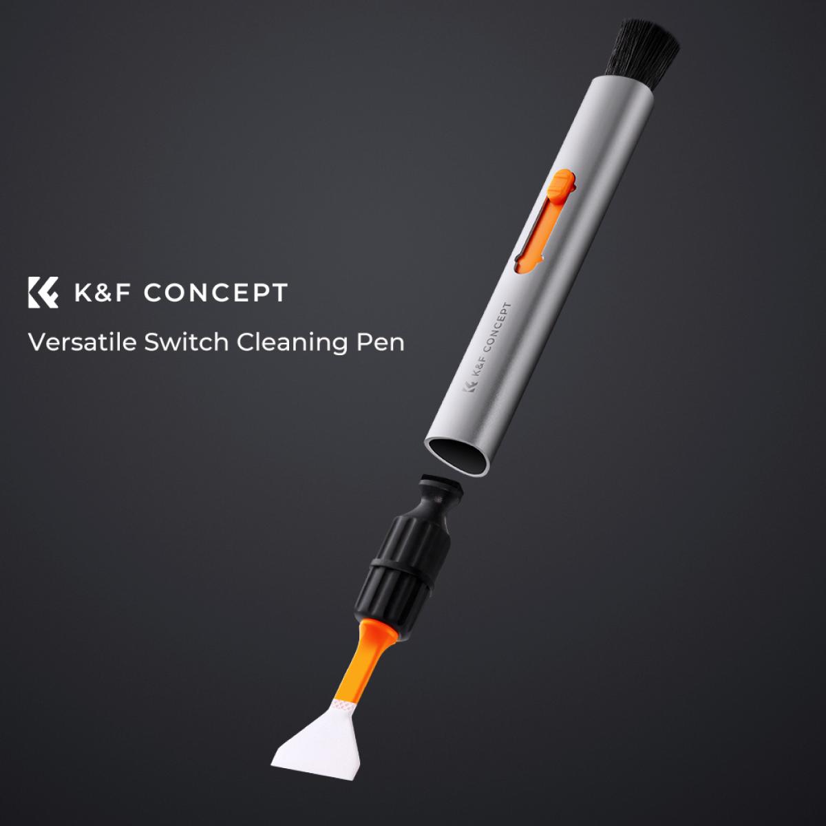KF Concept cserélhető fejes tisztító ecset készlet (tisztító ecset + fej + Full-frame tisztítófej*6) (SKU.1900)-3