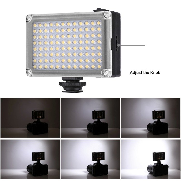 PULUZ LED lámpa, világítás 3200-5600K (PU4096)-14