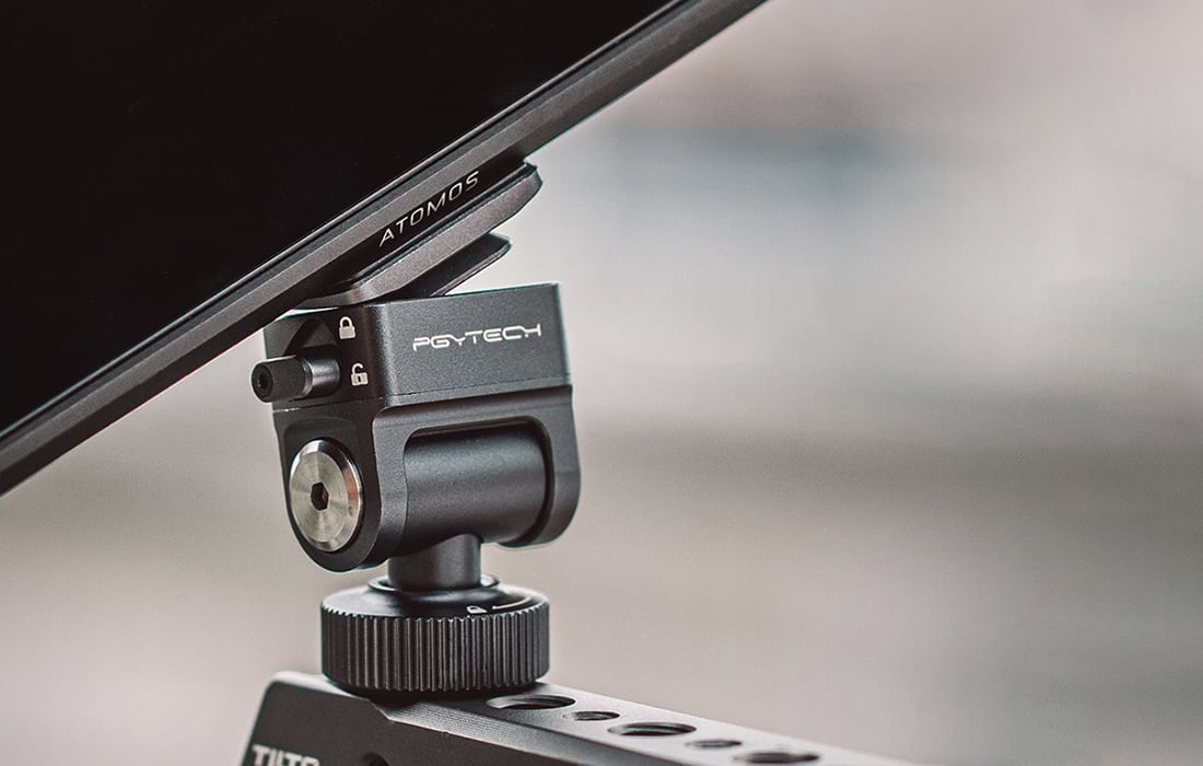 PGYTECH SnapLock Nano forgatható és dönthető tartó, monitortartó (P-CG-030)-3