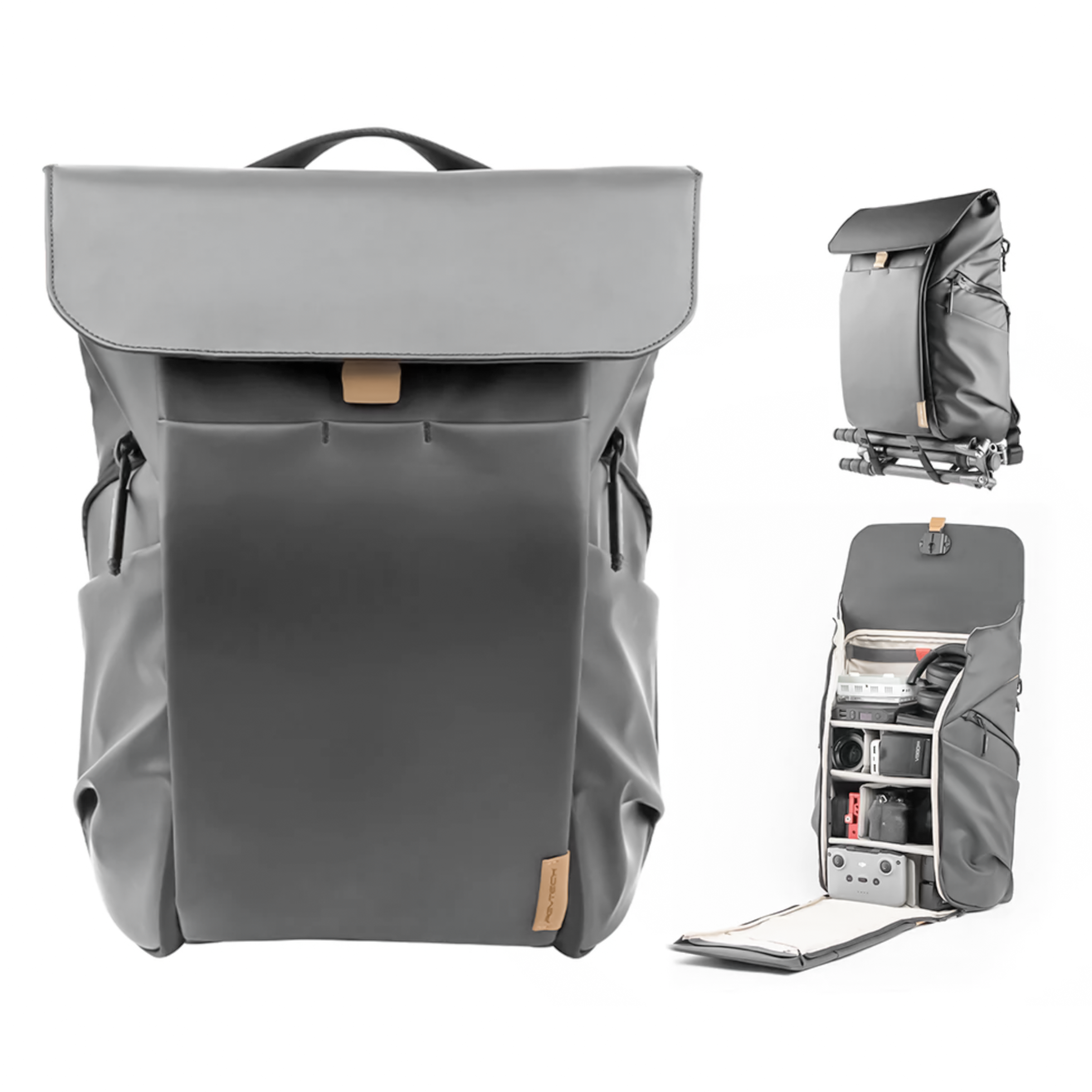 PGYTECH OneGo kamera hátizsák 18l (P-CB-029) Shell Grey-1