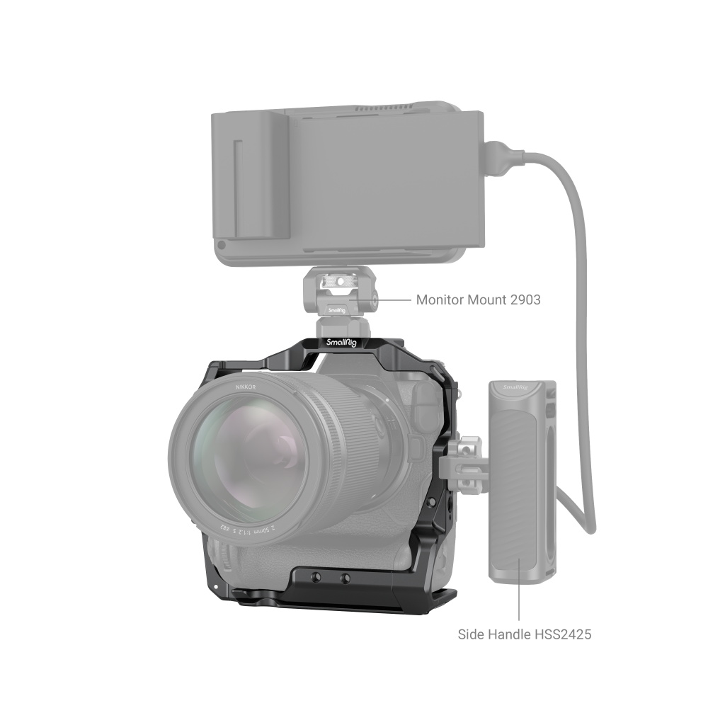 SmallRig Camera Cage Nikon Z 9 fényképezőgéphez (3195)-5