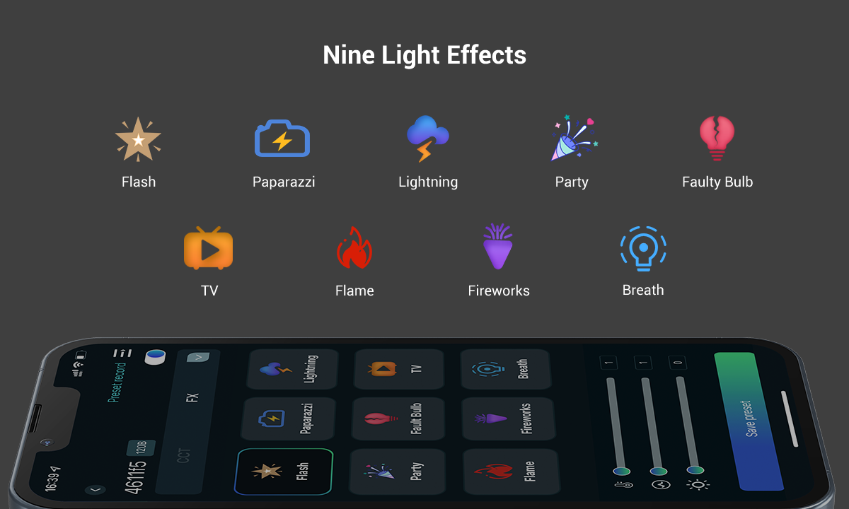 SmallRig RC120D 5600K LED lámpa, videólámpa (3612)-14