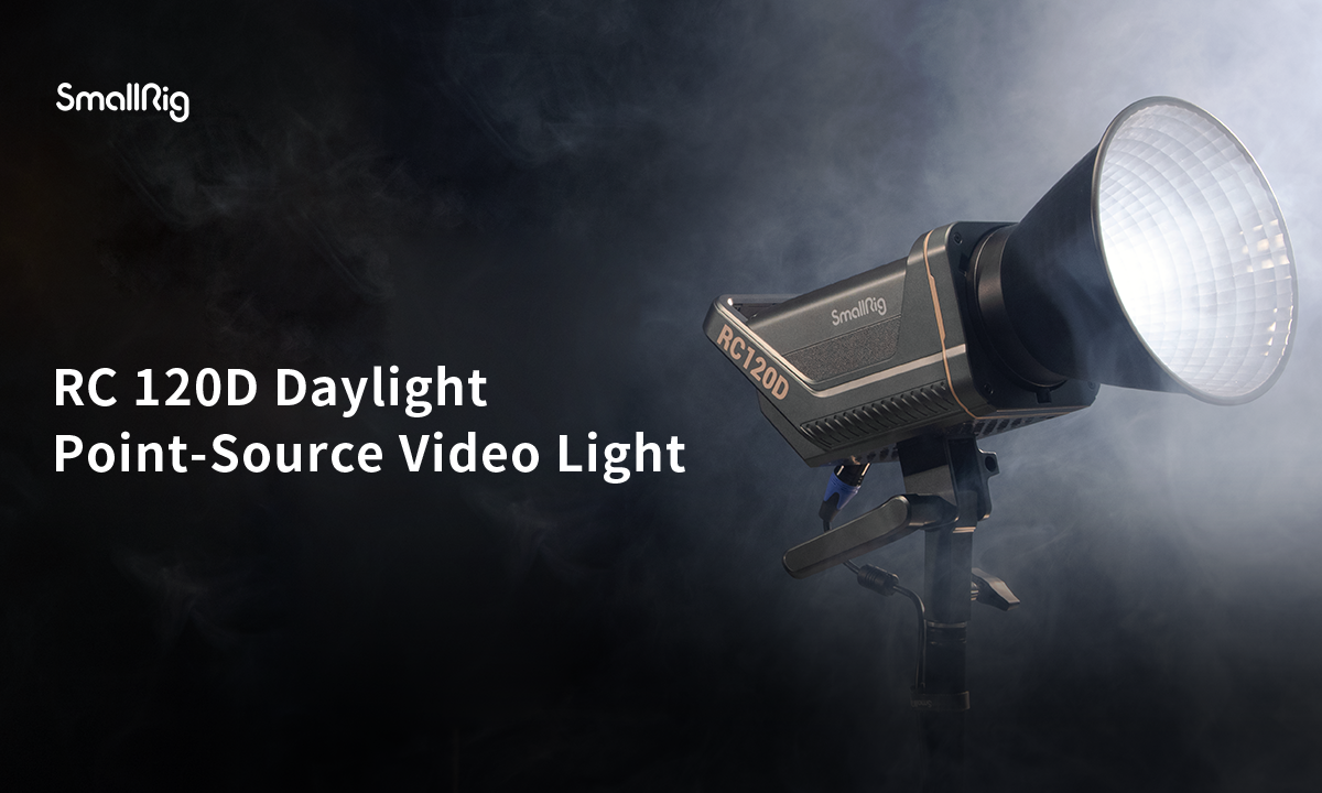 SmallRig RC120D 5600K LED lámpa, videólámpa (3612)-8