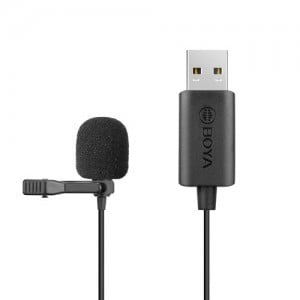 Boya BY-LM40 digitális USB csiptetős mikrofon